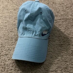 Nike Light Blue Heritage Cap with Logo